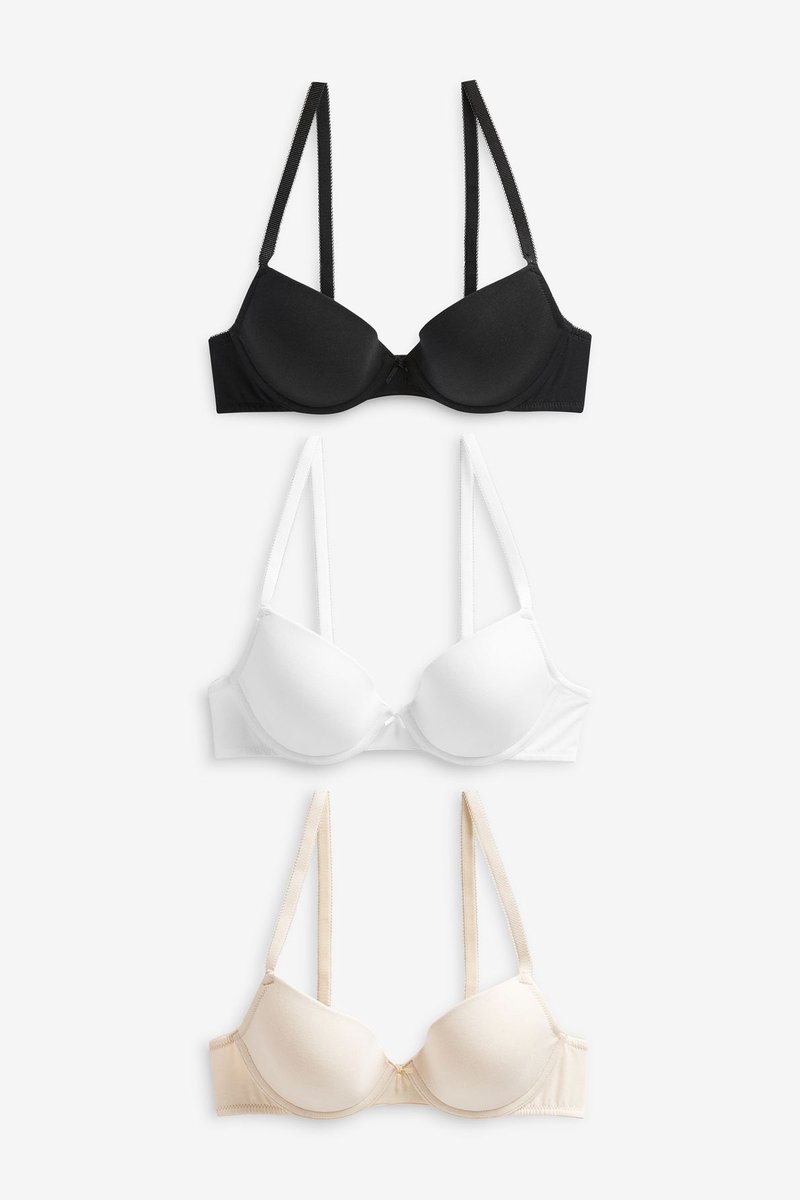 Next Dames - **Klik hier om de NIEUWE calculator voor de behamaat te gebruiken** - Zwart Black/White/Pastel Rose Nude