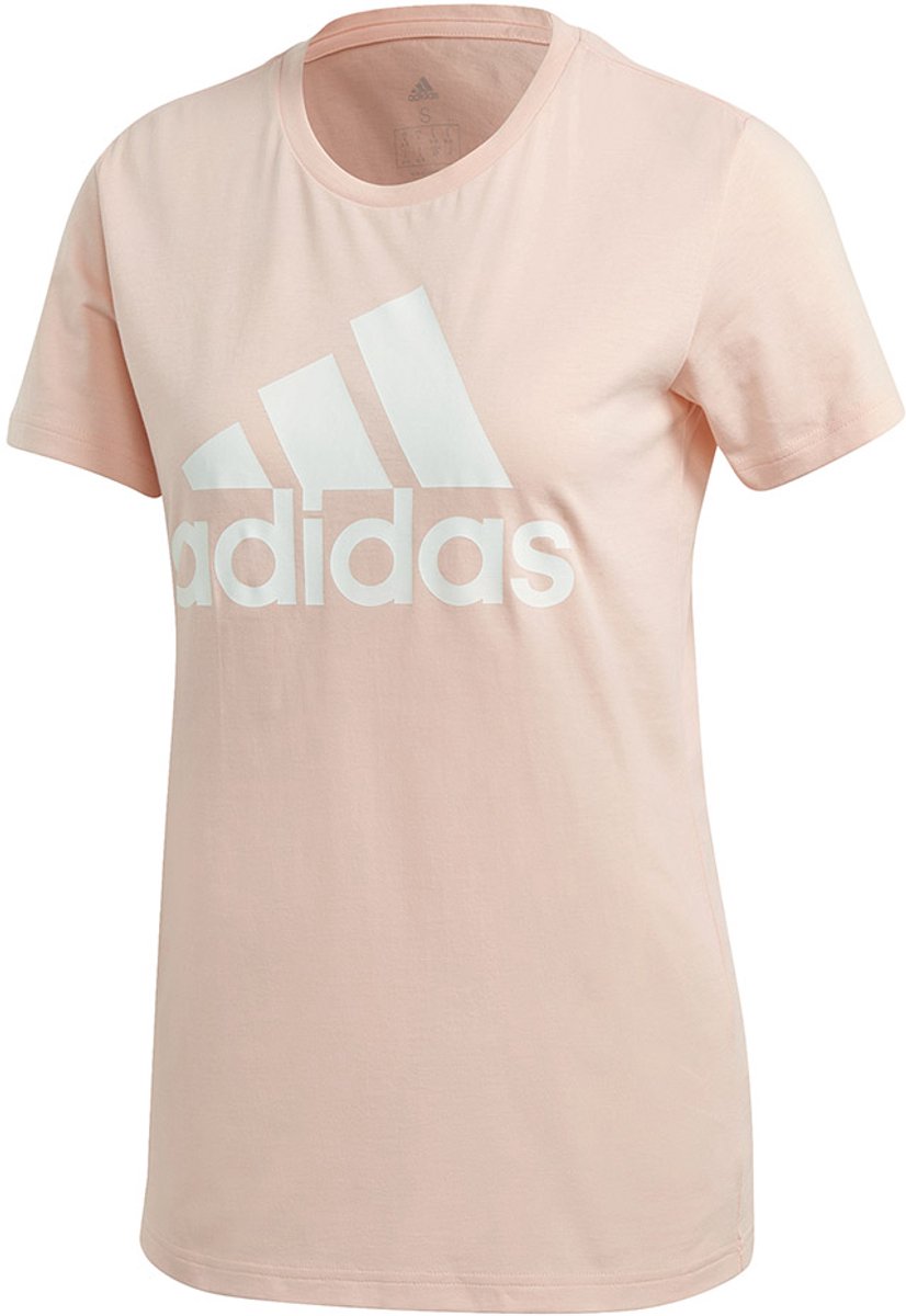 adidas T-shirt Dames W BOS CO Tee Roze