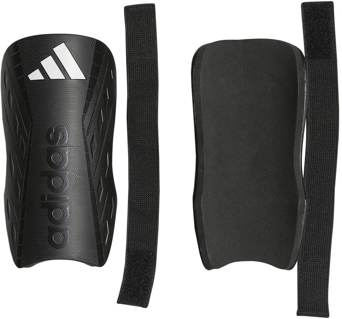 adidas Scheenbeschermers Voetbal Tiro Club Shin Guards Zwart-Wit - Maat L
