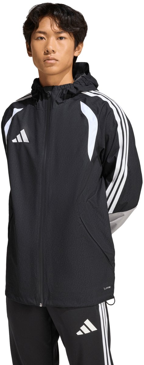 adidas Jas Heren Tiro 26 Rain Zwart - Maat S