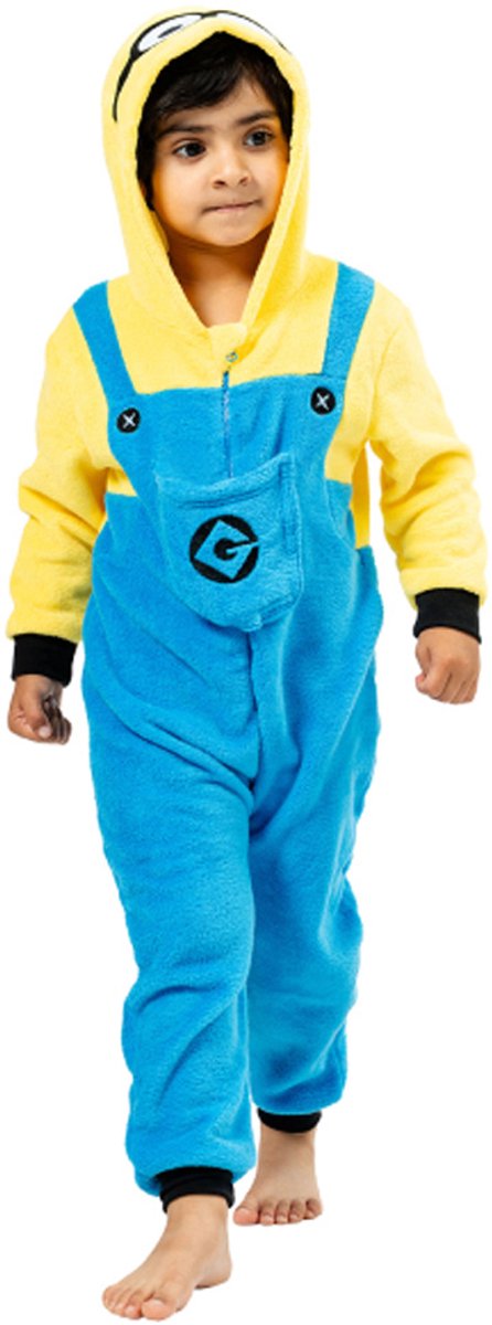 Riethmüller – Minions Kinderkostuum Onesie – Verkleedkleding – 134