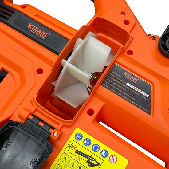Kibani Accu Bladblazer en Zuiger - Incl. 2x21V Accu's - 3-in-1 Bladeren Zuigen, Blazen en Shredden - 15:1 Shredder - 35L Verzamelzak - Oplaadbare Accu’s - Tuinblazer - Lithium Accu - Lichtgewicht en Krachtig van Kibani — afbeelding 3