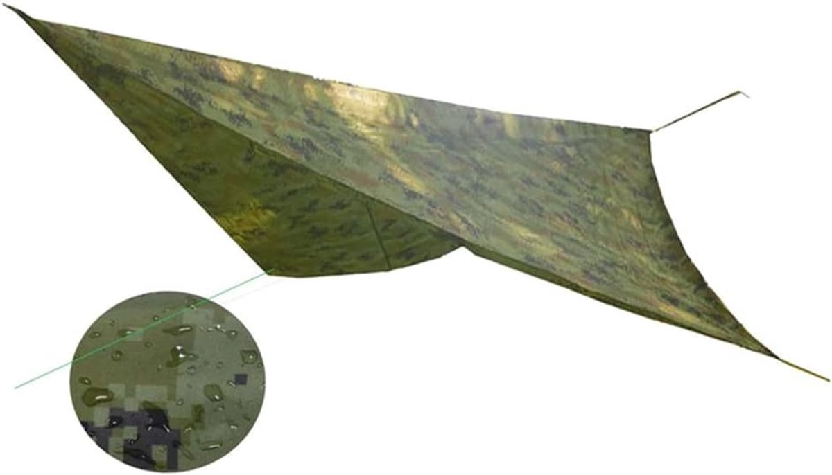 Hangmat Klamboe - Kampeerhangmat Tent - Outdoor Ontspanning - Geïntegreerd Muggennet - 260x140CM