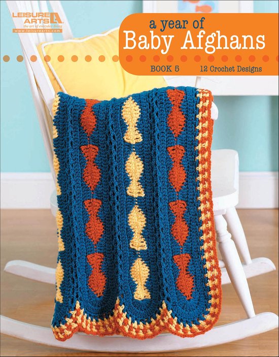 A Year of Baby Afghans, Book 5 - cover