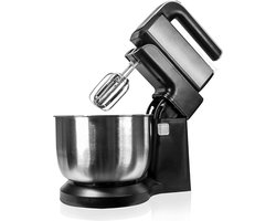 SAVI® Mixer met mengkom - Mixer - Mixer met mengkom keukenmachine - Zwart - 32cm x 23cm x 23 cm; 2,59 kg
