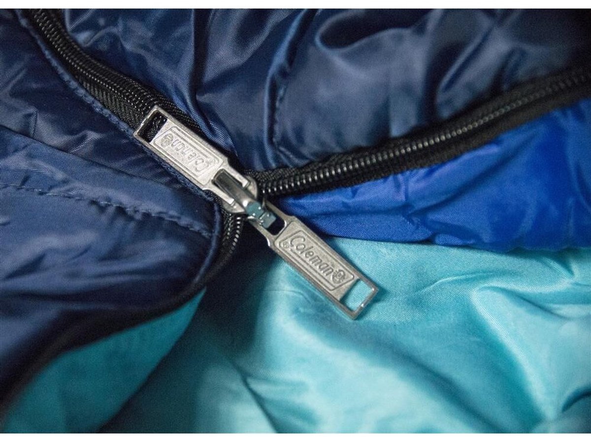 Coleman Fision 100 Mummy Slaapzak - 208 x 81 cm - Blauw