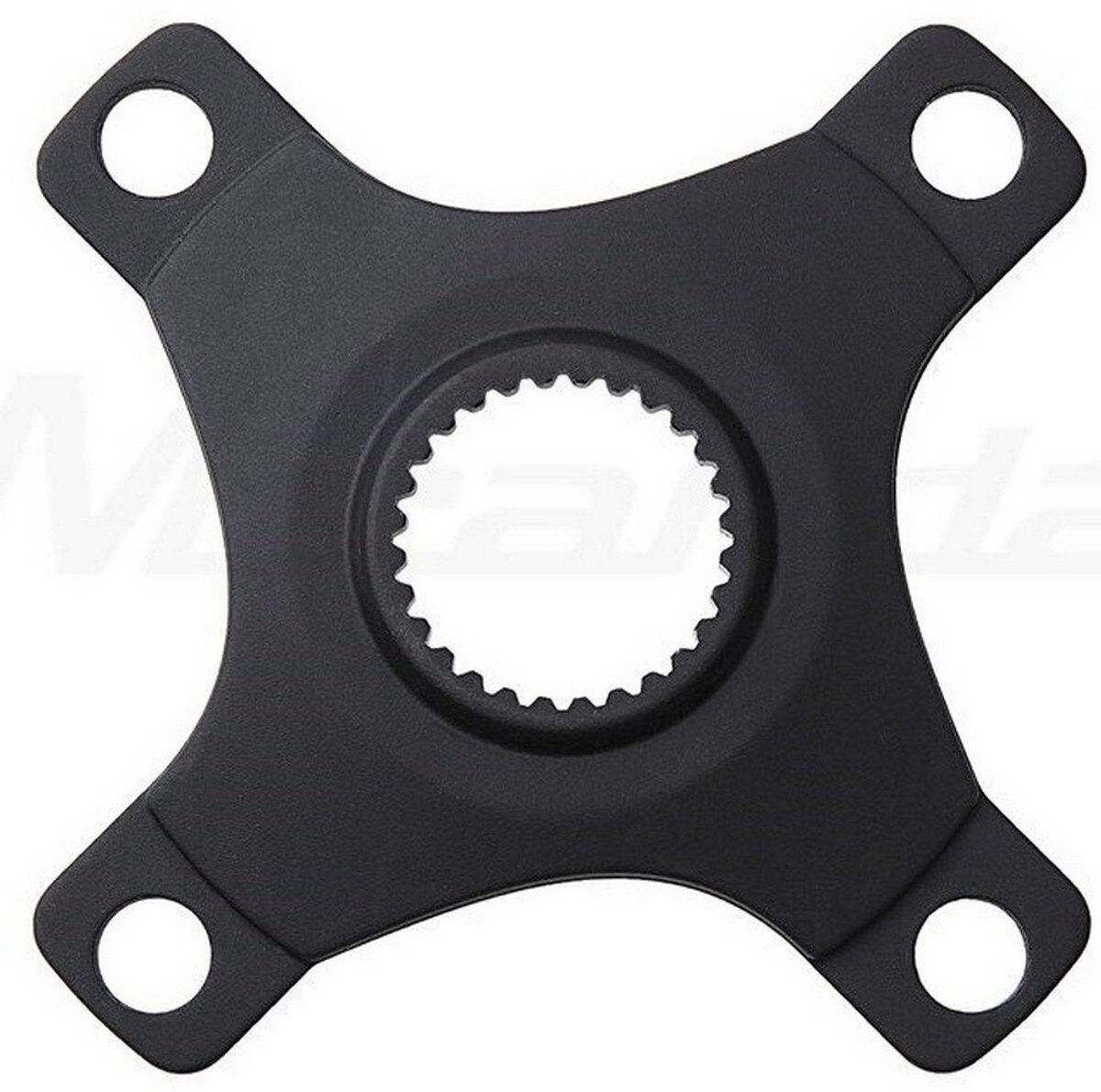 Crankstel Spider Miranda voor Bosch 4 Motor 4-arm Bcd 104 52,0 mm - Aluminium Zwart