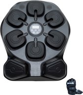 Music Boxing Machine, boksmachine met muziek voor kinderen en volwassenen, boksmachine met 8 zachte slagpunten, 9 trainingsmodi, wandmontage zonder boren, met 2 handschoenen, voor thuisfitness