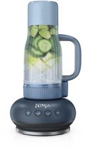 Ninja BlendBoss krachtige ijsvermalende Blender met rietje en lekvrij deksel - 1100 watt - Blend IQ, Smoothie IQ, Ice Crush IQ en Pulse - CyberSpace - DB351EUCY