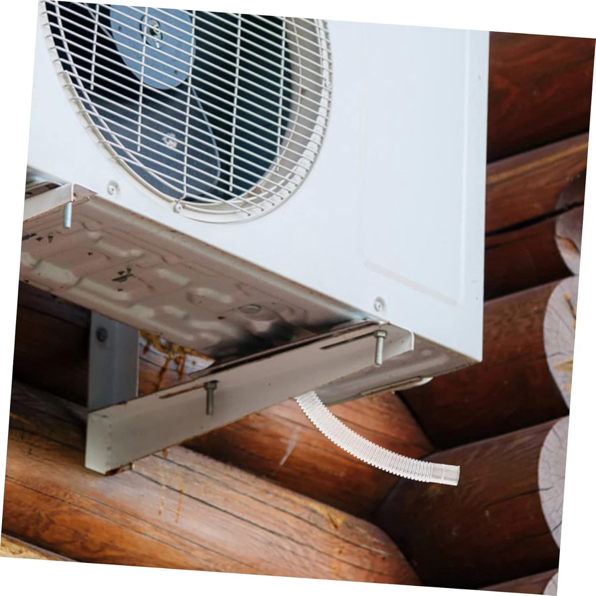 Afvoerslang Airco - Waterslang Set - Mobiele Airco - Universele Connector - 1 Meter Lengte - Grijs thumbnail 2