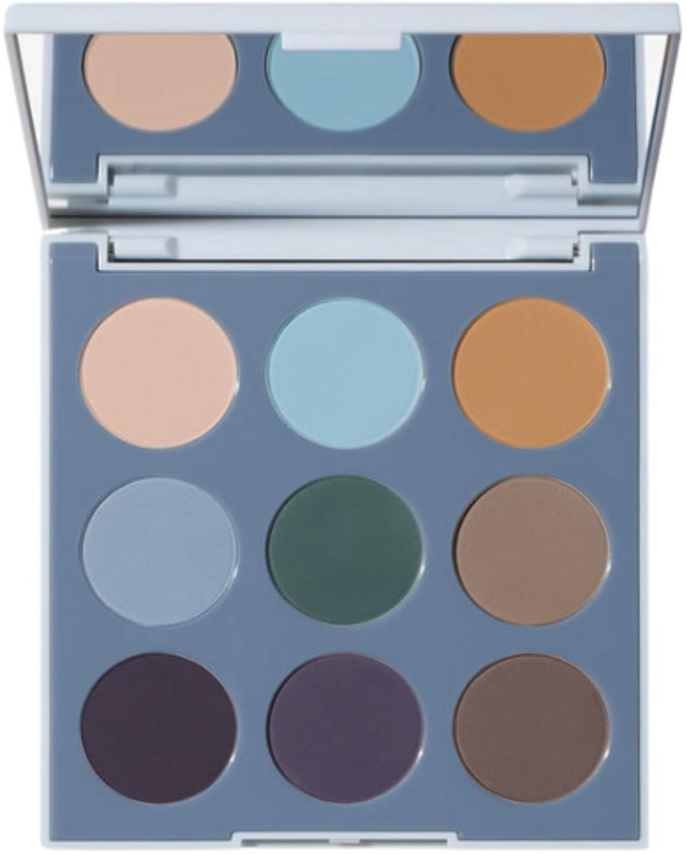 Morphe 9C Matte Essentials Artistry Palette - Koelgetinte Oogschaduw met Matte Finishes – Hoog Gepigmenteerd & Blendbaar