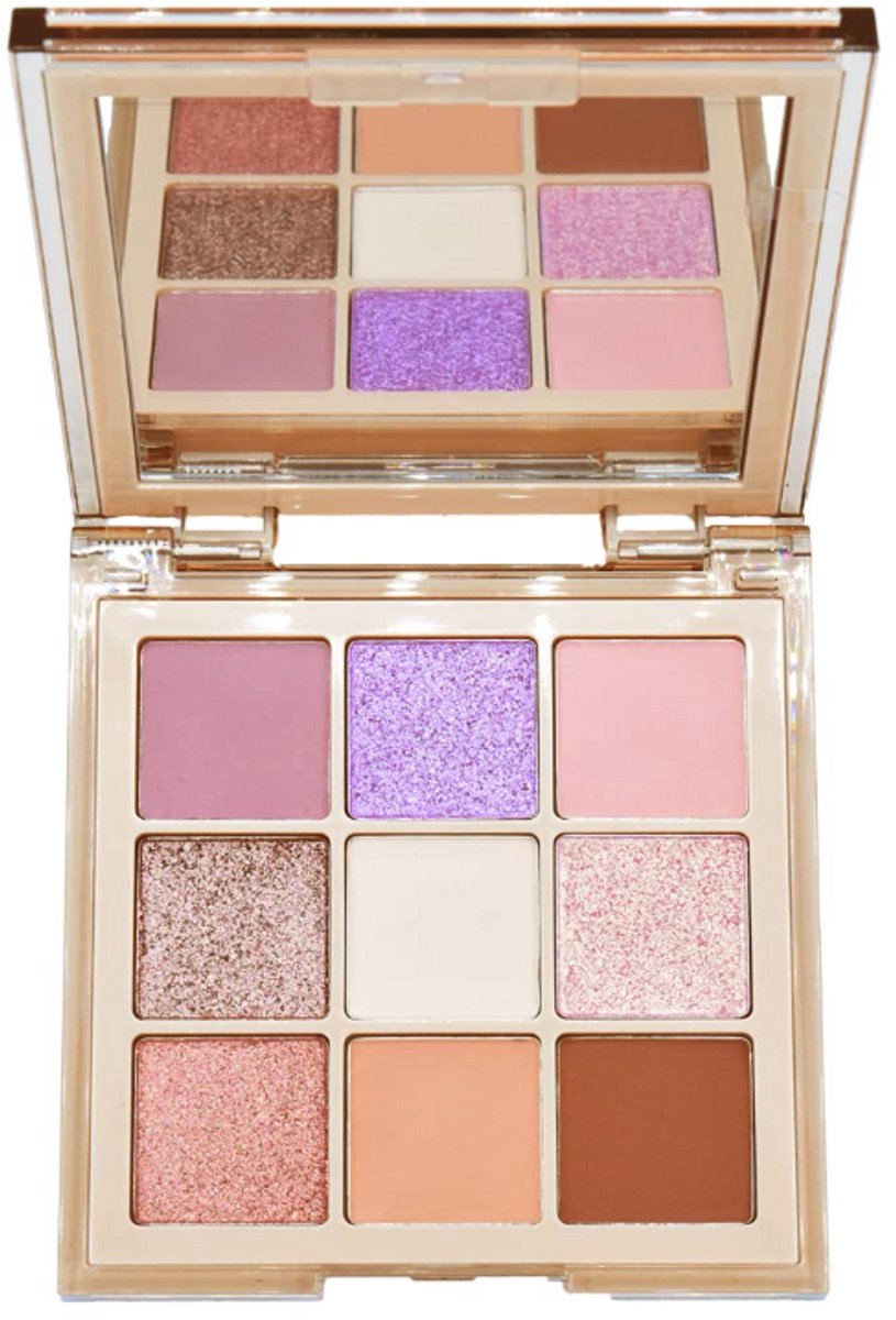HUDA BEAUTY Nude Obsessions Eyeshadow Palette - Nude Light - Hoog gepigmenteerde oogschaduwn- Buttery Matte, Super-Shimmery, Metallic