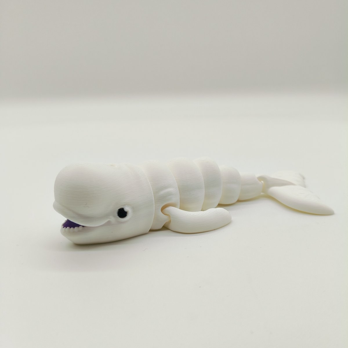 Flexibele Walvis - Articulated Whale - Beweegbaar Zeedier - Stress Relief - Bureau Decoratie