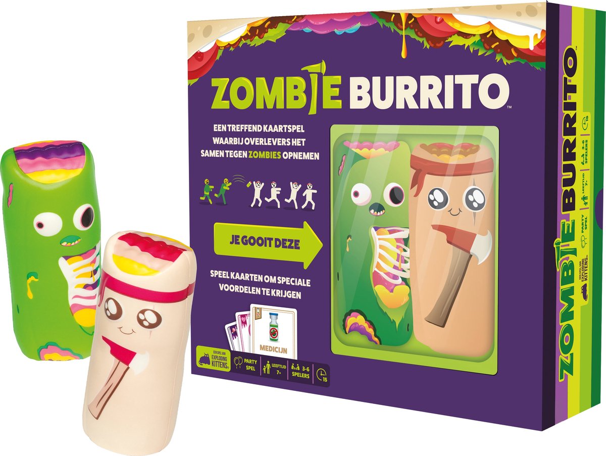 Zombie Burrito - Kaartspel