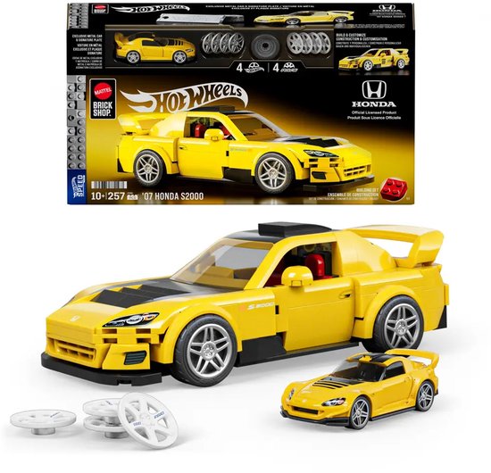 Mattel Brick Shop Hot Wheels ’07 Honda S2000
