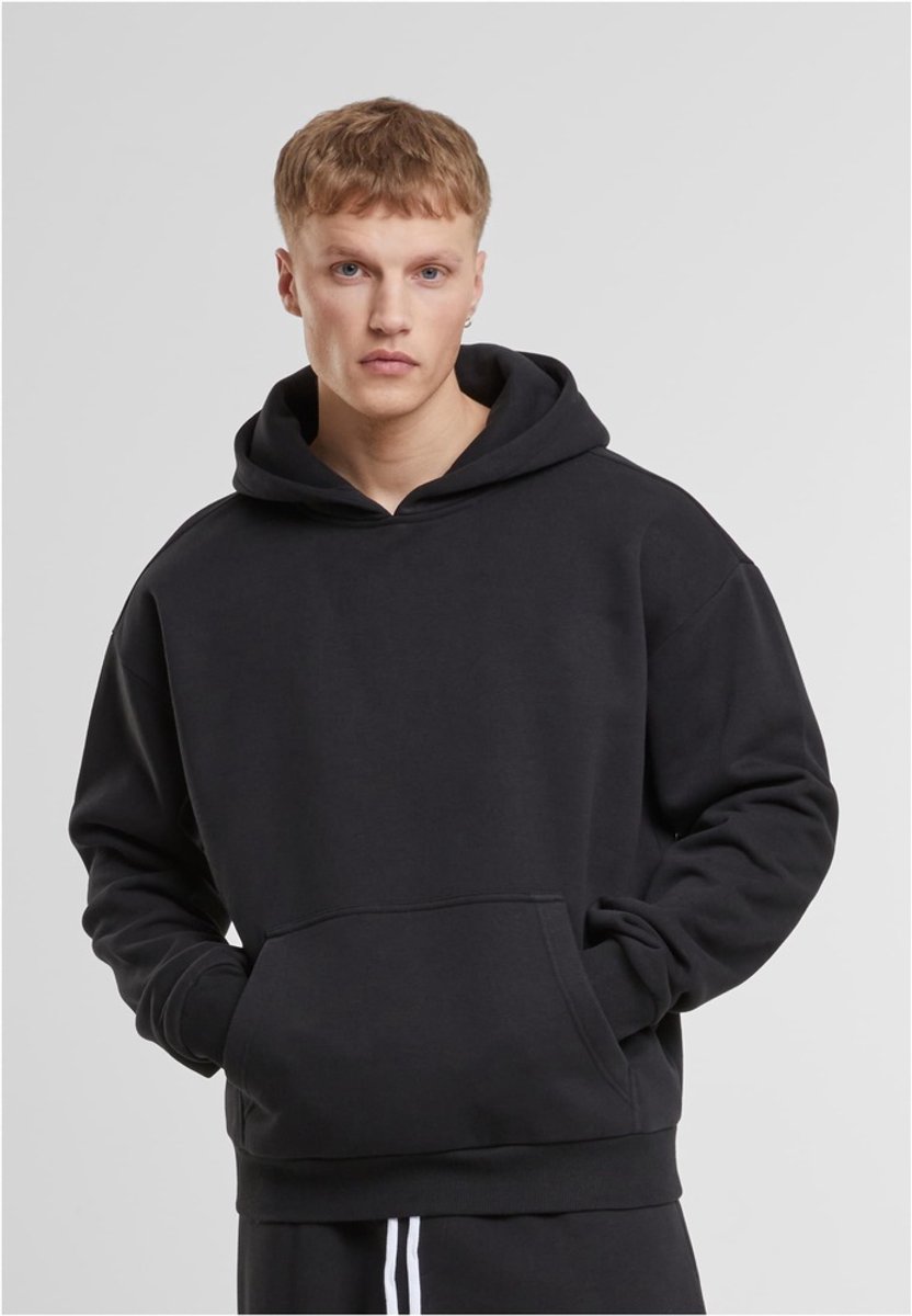 Urban Classics Fluffy Oversized Hoodie/trui 5XL Zwart