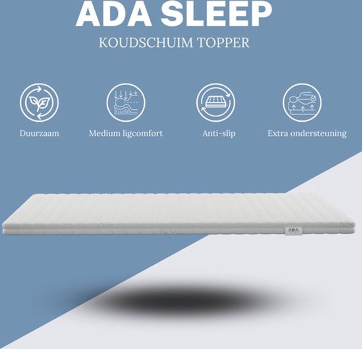 Ada Sleep Matras Topper 140x200 cm thumbnail 5