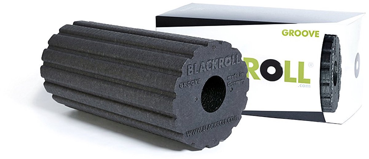 Blackroll Groove Standard Foam Roller - Hard / Zwart thumbnail 4