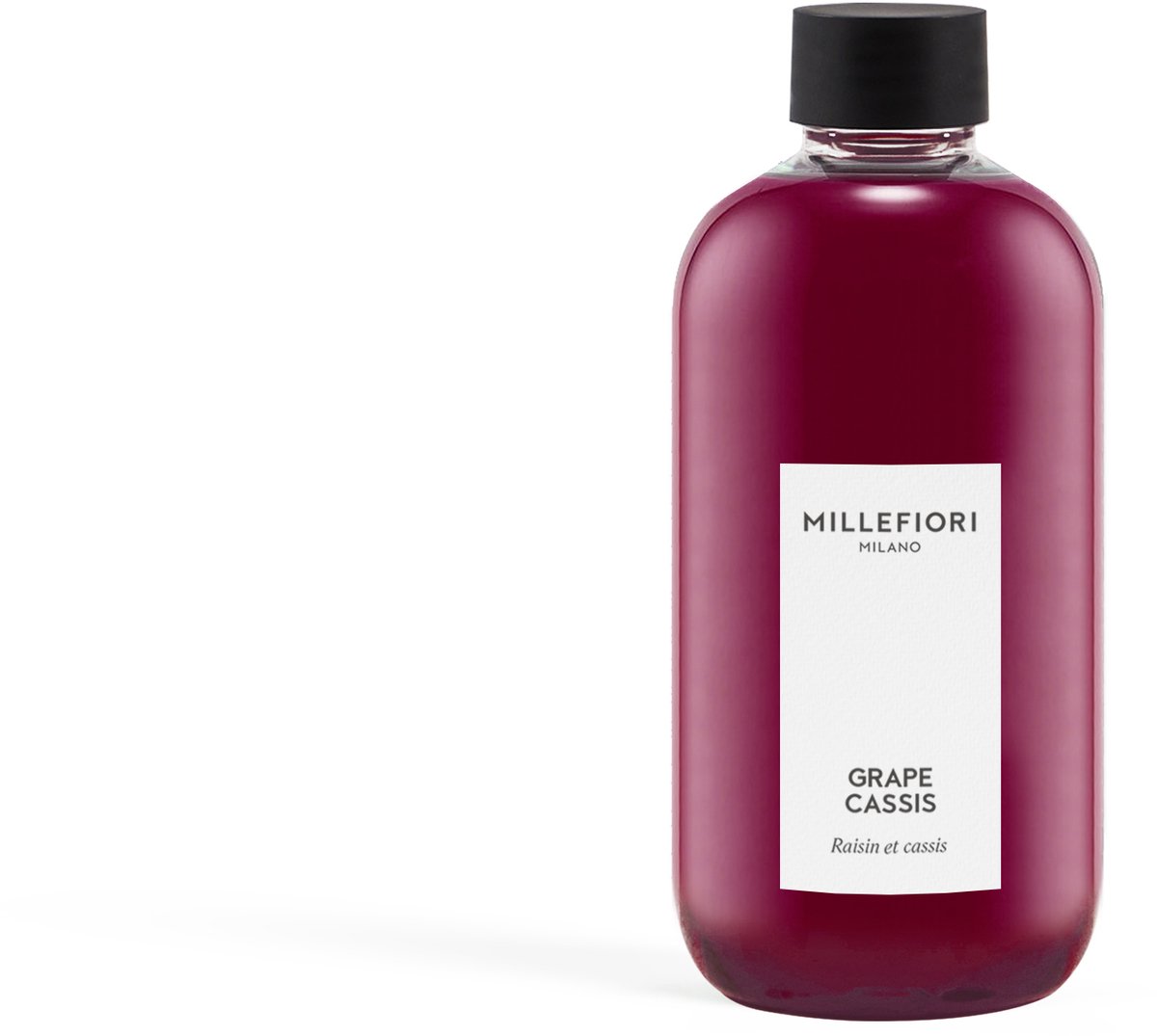 Millefiori Milano - Navulling voor Geurstokjes 250 ml - Grape Cassis - 4-5 maanden
