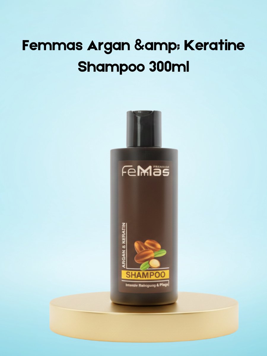Femmas Argan & Keratine Shampoo 300ml
