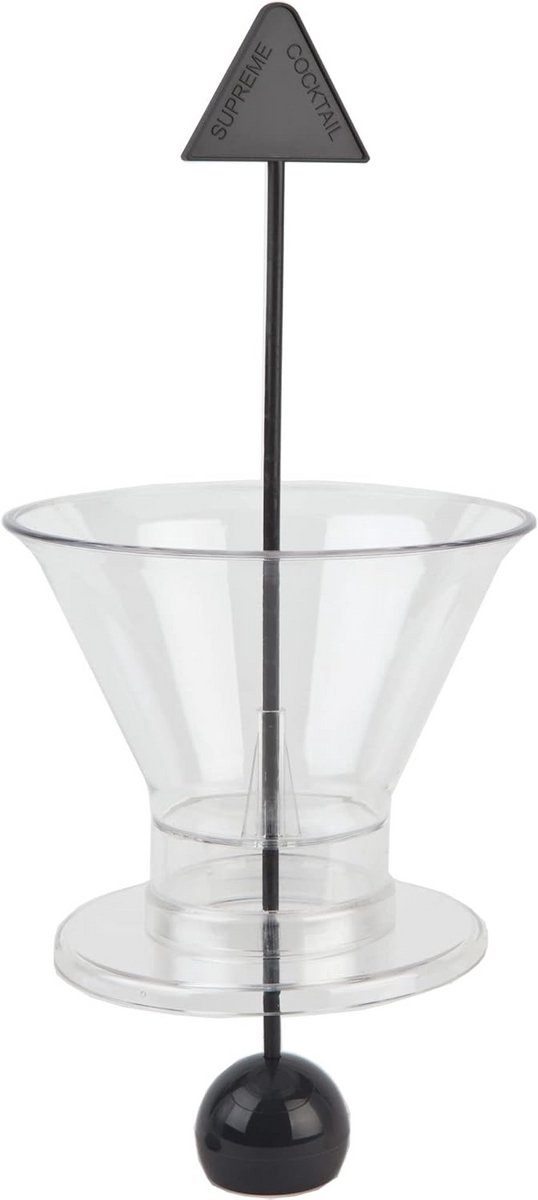 Transparant Cocktailglas met Lagen - Perfect voor Gelaagde Drankjes