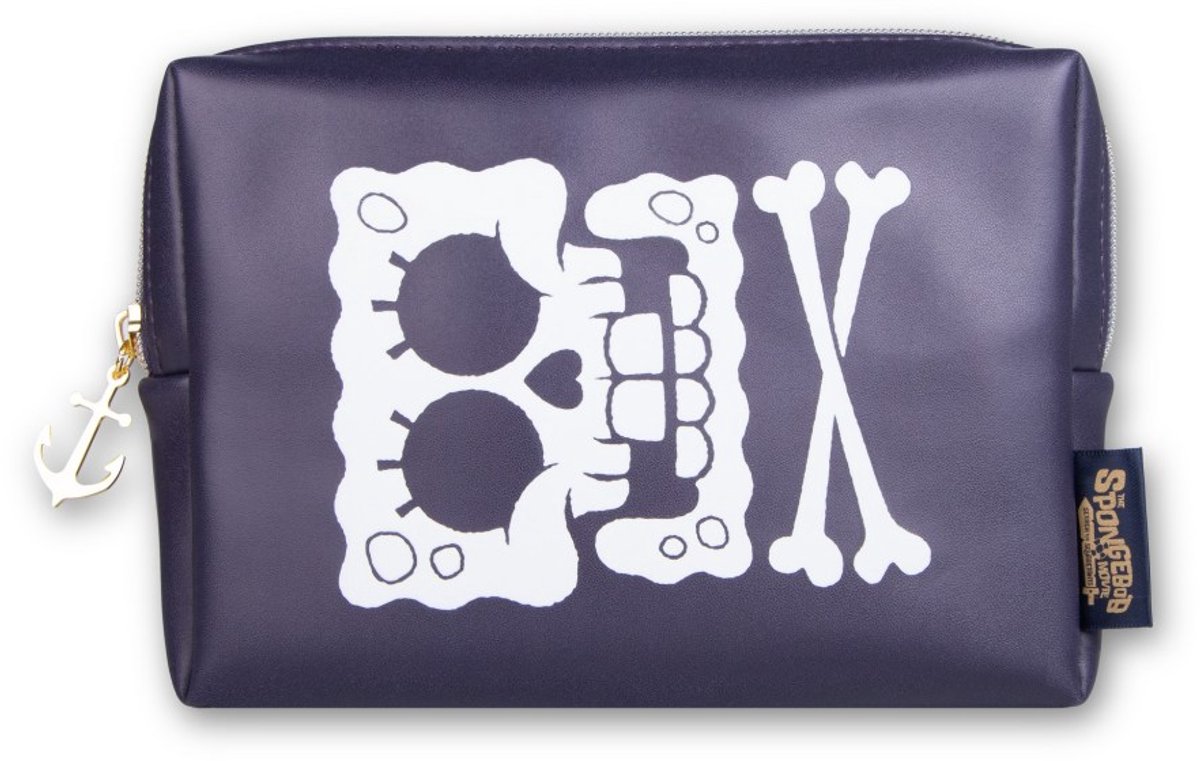 Lethal Cosmetics Spongebob Squarepants - SpongeBob Skull and Bones Makeup tas