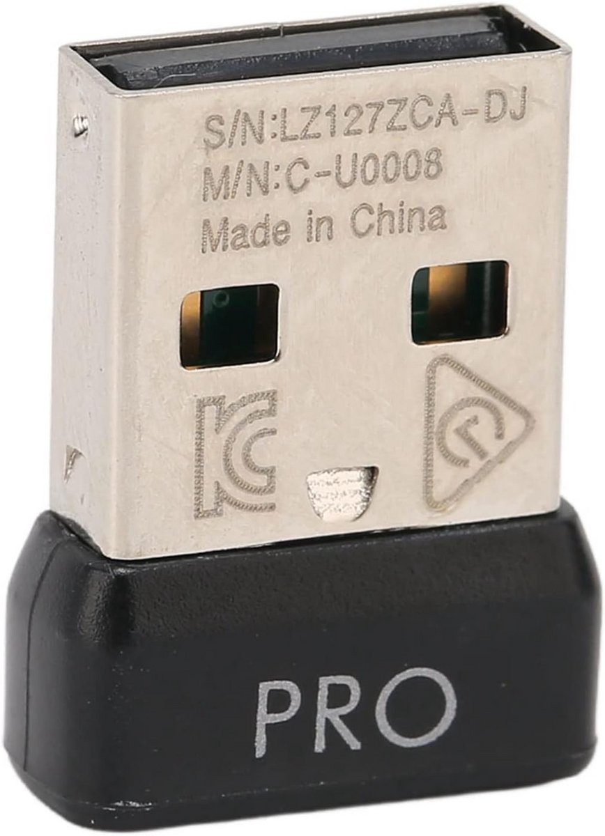 Draadloze USB-ontvanger voor Gaming Muis - 2.4G Dongle-Adapter Plug & Play