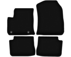 Wielganizator WLG-BASIC Serie - Autovloermatten Peugeot 2008 II Elektro - Zwarte Kleur - 4 Stuks