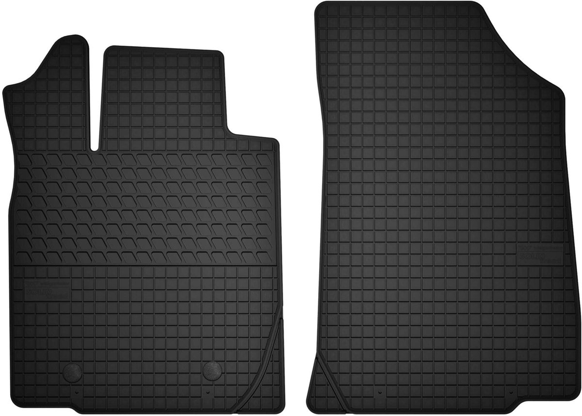 Wielganizator SolidTread Serie - Rubberen Vloermatten - Dacia Sandero I Hatchback 2008-2012 - Stepway - Zwart