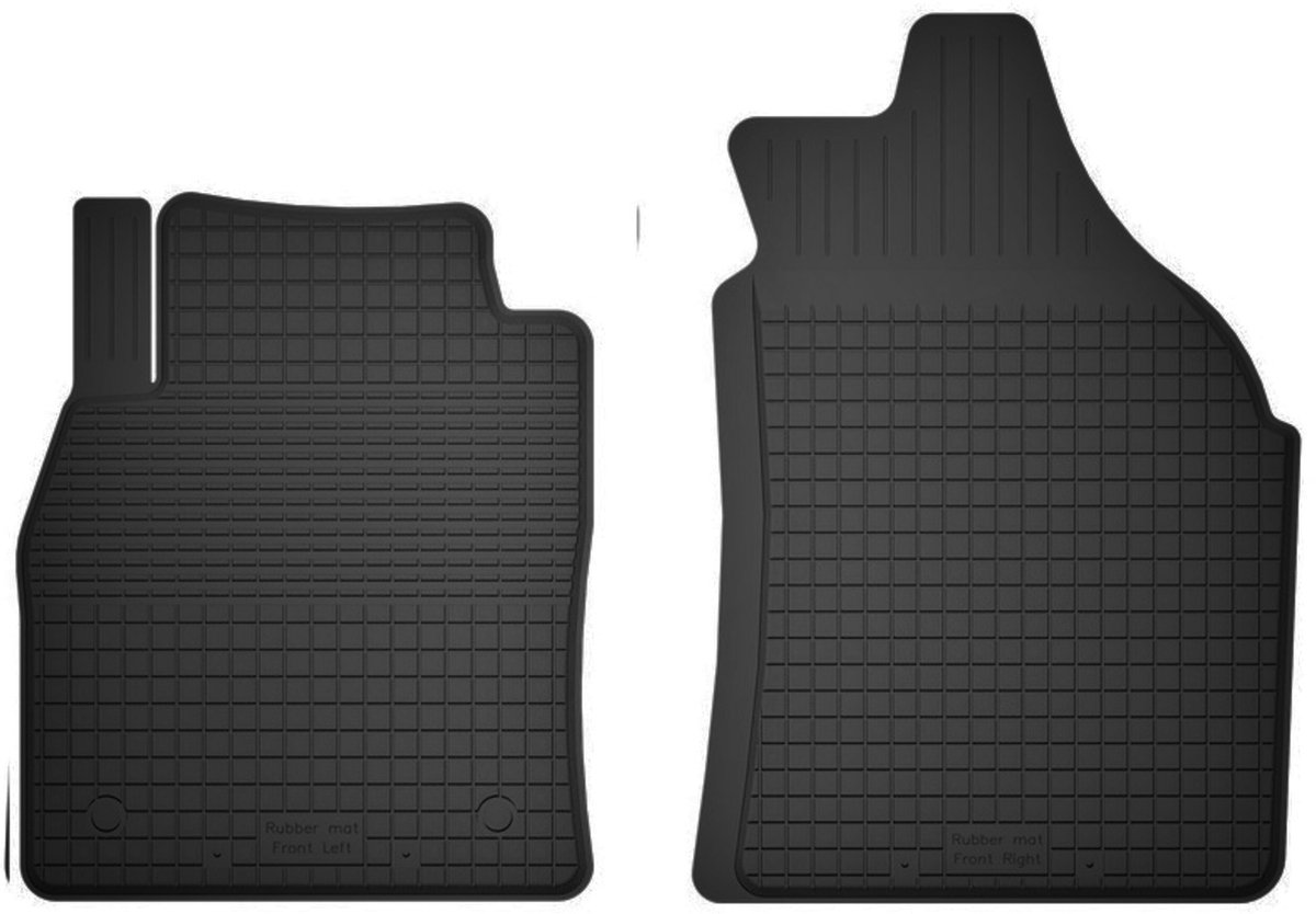 Wielganizator BasicProtect - Auto Rubbermatten - Peugeot e-208 II - Antislip - Weerbestendig