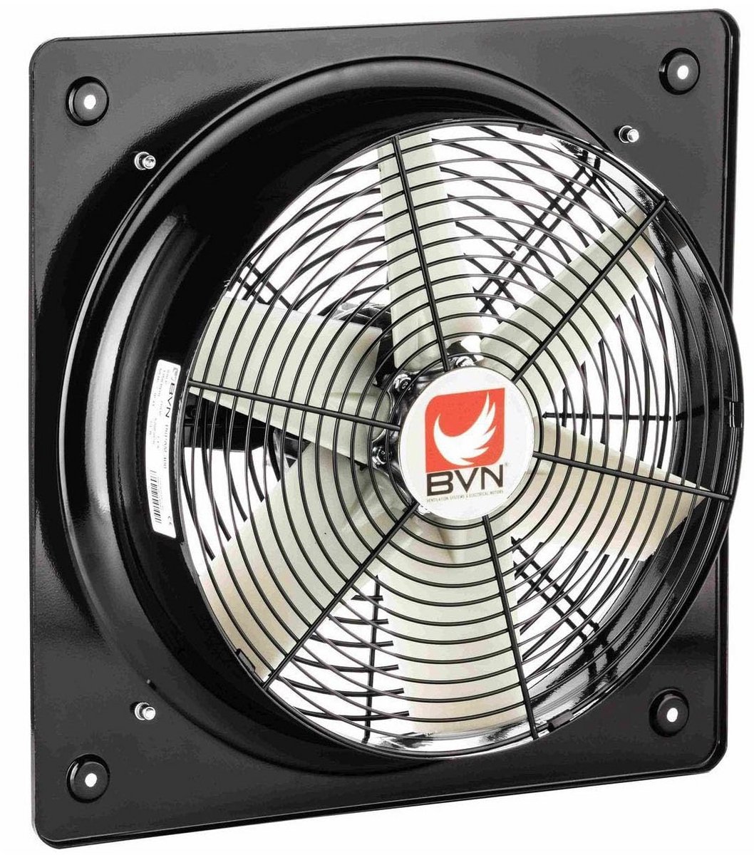 Krachtige Industriële Axiale Ventilator voor Muur en Raam - Metaal