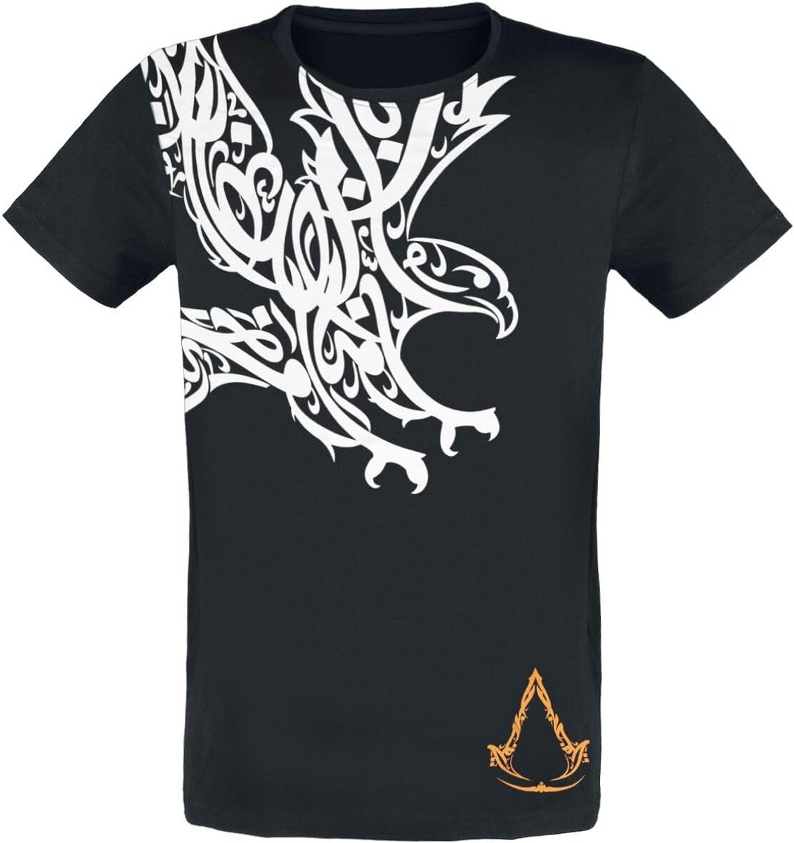 T-shirt voor mannen met Assassin's Creed Mirage Eagle print