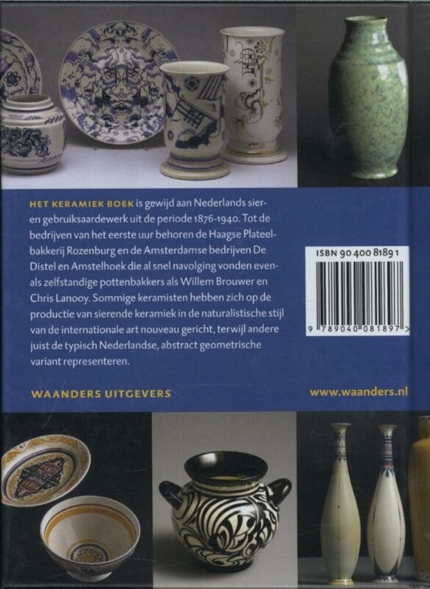 Het keramiek boek - back cover