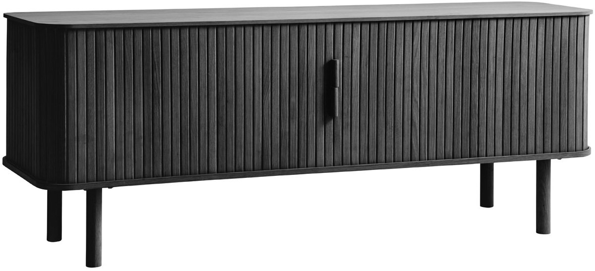 Giga Living Tv-meubel Cavo Zwart Eiken 160cm - Giga Living