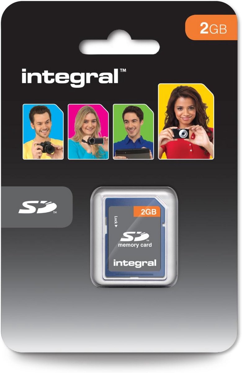 Snelle 2 GB Secure Digital (SD) geheugenkaart