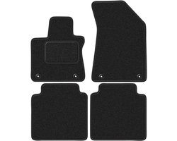 Wielganizator WLG-CARLUX-ANTHRA Serie - Auto Velours Matten - MG HS II SUV (2024-) - Antraciet