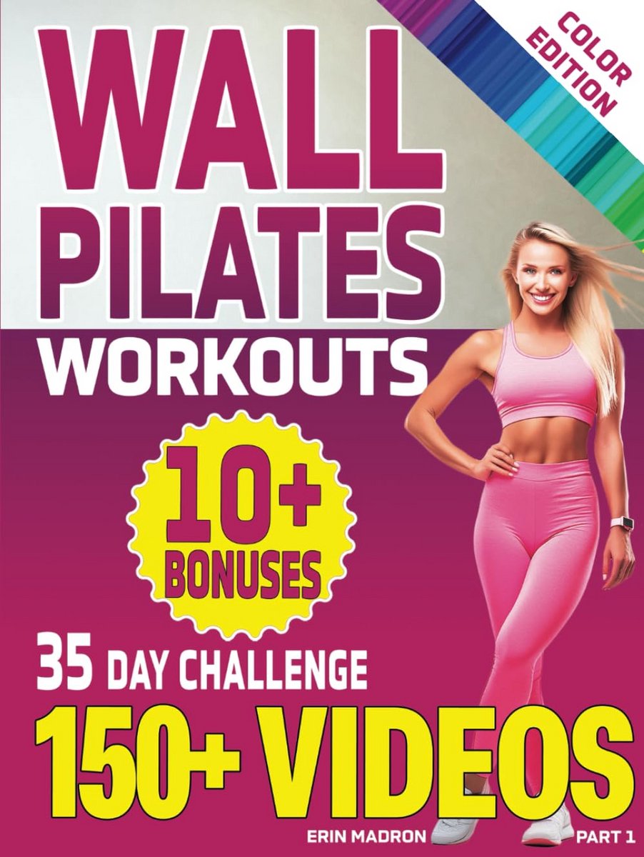 28 Dagen Muur Pilates Oefeningen Plan voor Beginners en Senioren