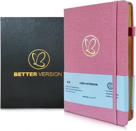 luxe-a5-gelinieerd-notitieboek-met-harde-kaft-in-linnen-en-gouden