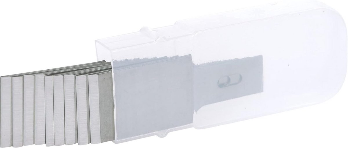 Reservemessen 16 mm Recht - 10 Stuks - Voor Professioneel Gebruik