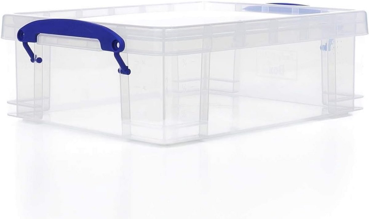 Set van Transparante Rechthoekige Opbergdozen (0,2 Liter) - Compacte Slimme Opslag