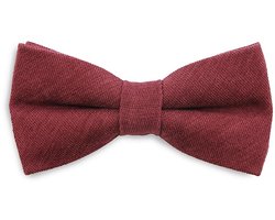 Sir Redman - Strikken - bordeauxrode strik Soft Touch - bordeauxrood