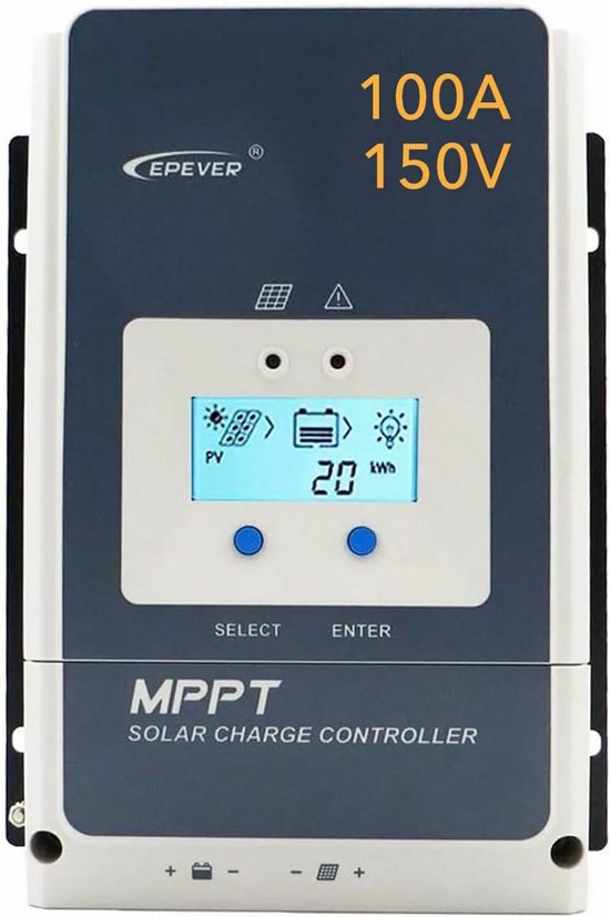 MPPT Solar-Ladecontroller 120A – Automatisch 12/2 Produktbild-Vorschau 2