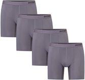 BOXR Pro Boxershort Heren 4 Pack - Bamboe Ondergoed Heren - 3D Comfort Pouch & Anti-Opkruip - Bamboo Boxershort Heren - Heren Ondergoed - Onderbroeken Heren - Maat S
