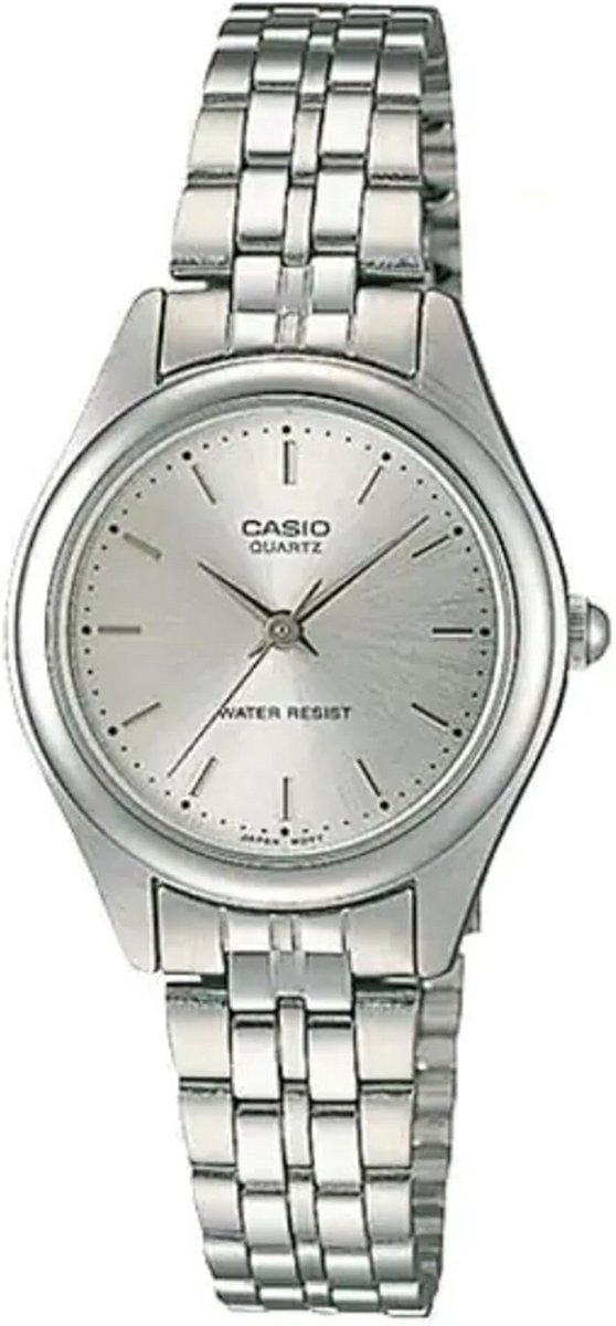 Dameshorloge Analoge Tijdweergave Zilverkleurig RVS Band