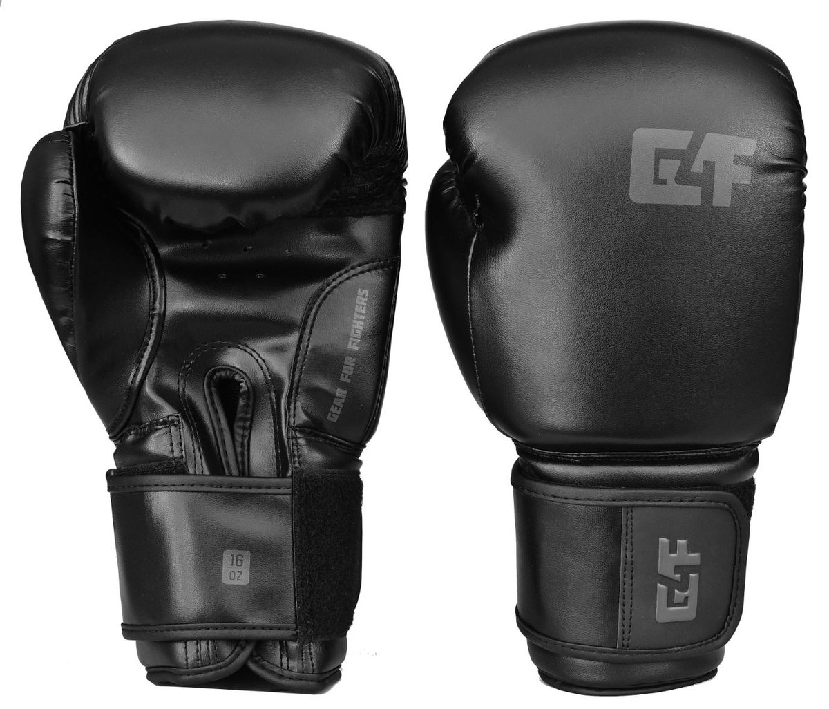 G4F - Bokshandschoenen - Kickboks Handschoenen - en Starter - Zwart/Grijs - 12 Oz
