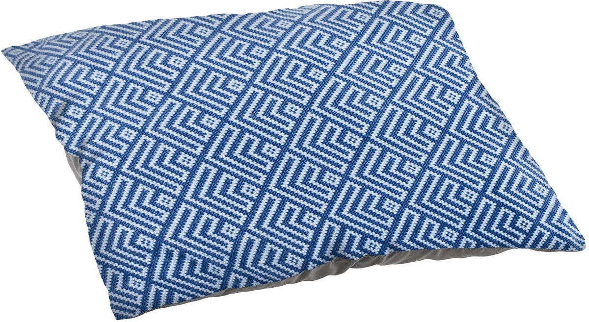 Skandika Dundee Sleepyhead hoofdkussen | Outdoor campingkussen, zachte flanellen kussenhoes, met vulling, 45x40 cm groot, reiskussen | Reizen, trekking, wandelen, slaapzak, indigo