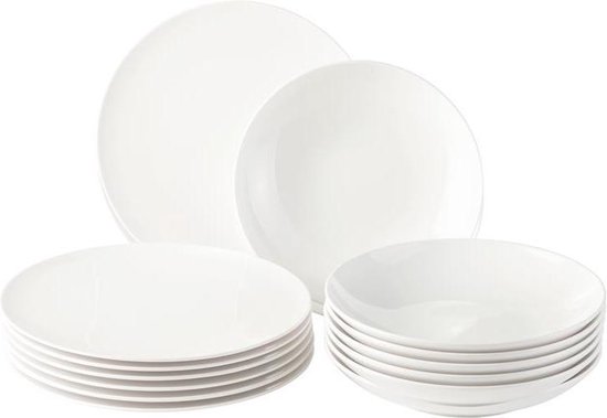 Afwijking aanvulling totaal Villeroy & Boch Vivo New Fresh Basic Tafel Serviesset - 6 personen - 12  delig - Porselein | bol.com