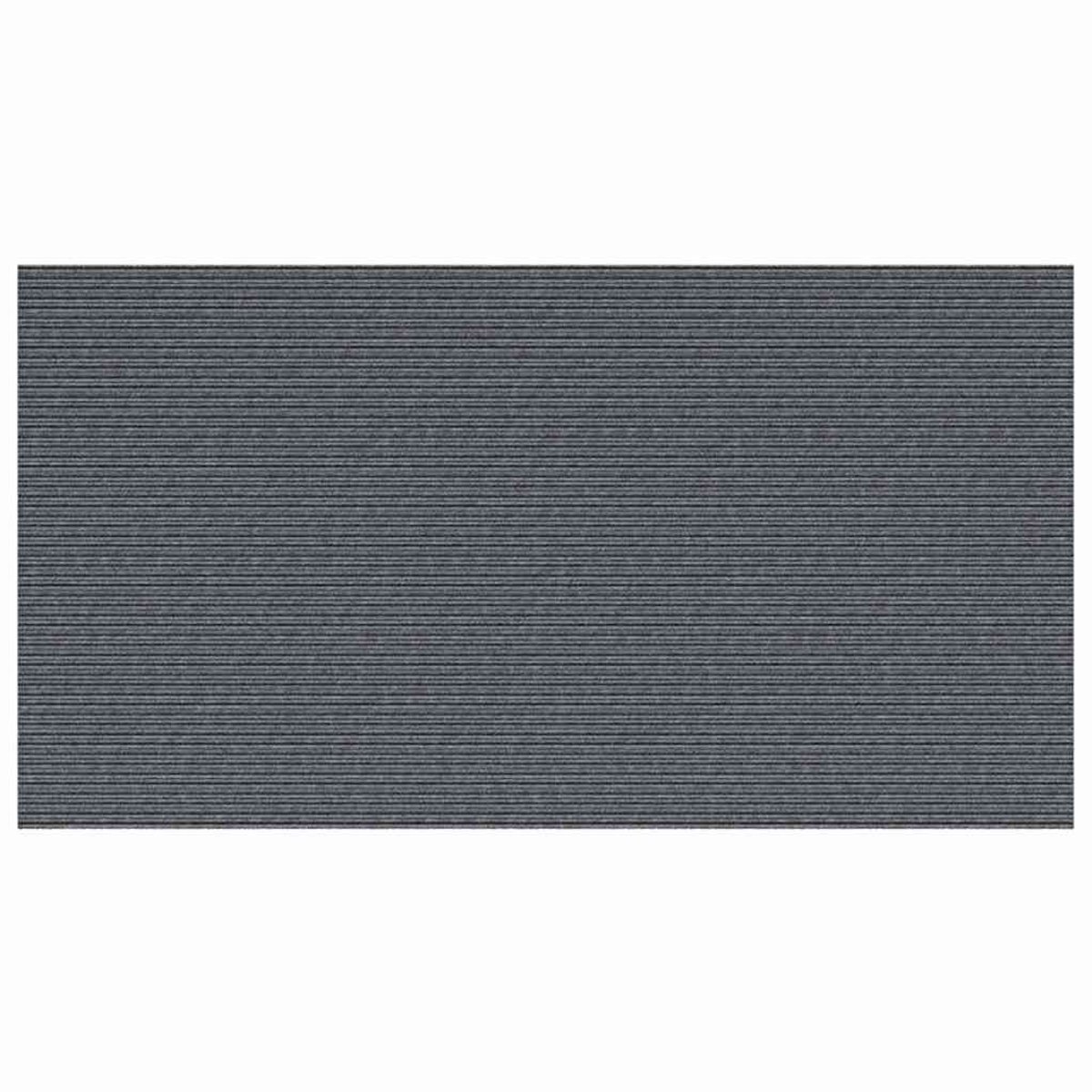 vidaXL Tapijt - Loper - Grijs - 80 - x - 150 - cm - Stof