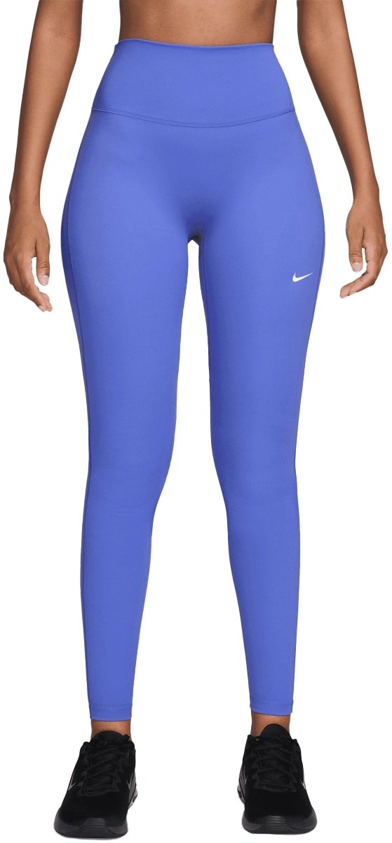 Nike one seamless front tight in de kleur . Blauw