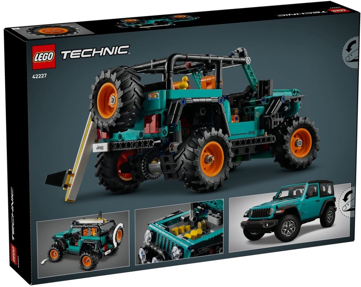 LEGO Technic - Jeep Wrangler Rubicon Terreinwagen Speelgoed Bouwpakket voor Kinderen - 42227 — afbeelding 12